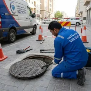 فني تركيب غطاء منهول احترافي مع شركة ماسة المتحدة- 92210291 2 نصائح للحفاظ على أغطية المناهيل