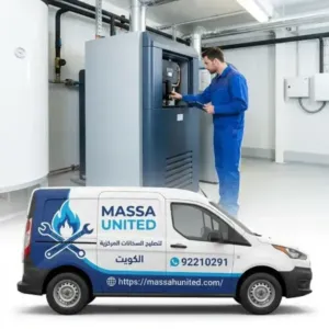 خطوات العمل مع أفضل شركة تصليح سخان مركزي بالكويت