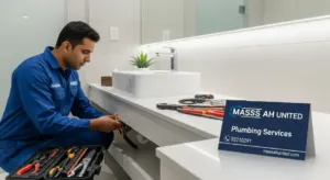 خطوات العمل عند استدعاء فني صحي أبو حليفة من شركة ماسة المتحدة