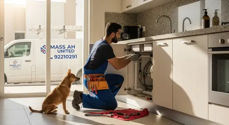 فني صحي الفنيطيس متخصص ومحترف؟