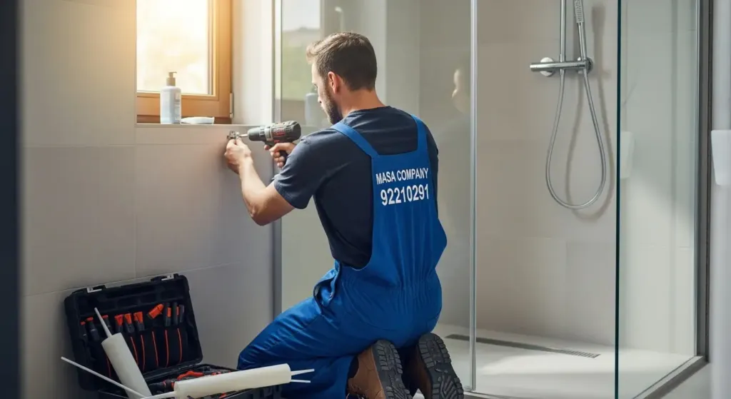 ماسة المتحده 3 أفضل فني تركيب شاور بوكس بالكويت