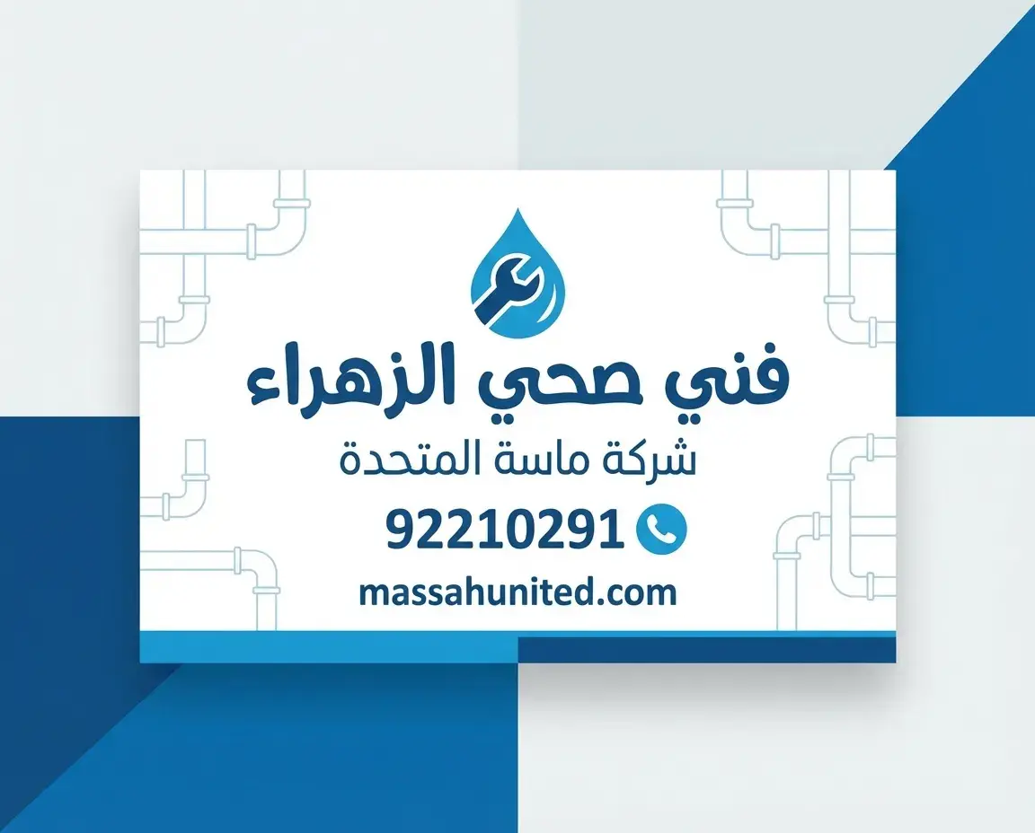 خطوات العمل مع أفضل فني صحي الزهراء