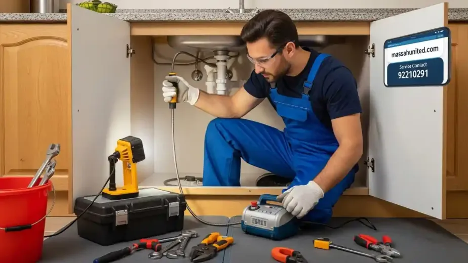 فني تسليك مجاري بيان