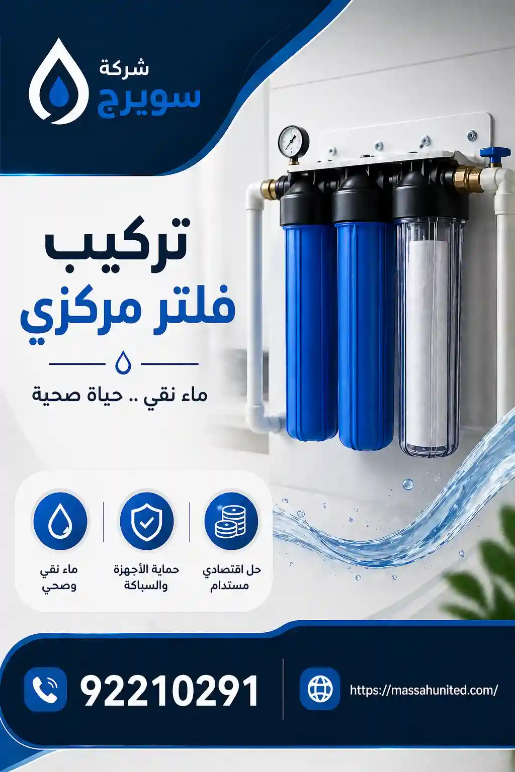 أهمية تركيب فلتر مركزي في منزلك