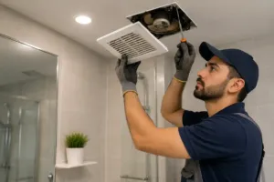 لماذا يجب الاعتماد على فني متخصص في تصليح شفاط الحمام؟